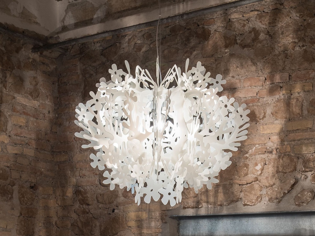 Slamp - Fiorella White Suspension Lamp